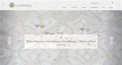 Desktop Screenshot of cosamarble.com